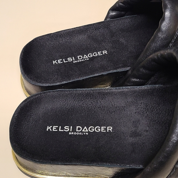 Kelsi Dagger Brooklyn Field Mule clog side sandals size 7 1/2 - Picture 8 of 11